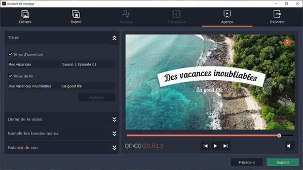 Titre movavi video suite